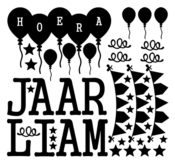 Afbeelding van Herbruikbare raamstickers